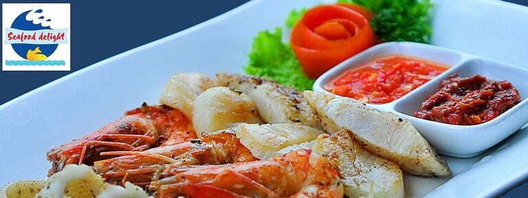 Seafood Delight Banner